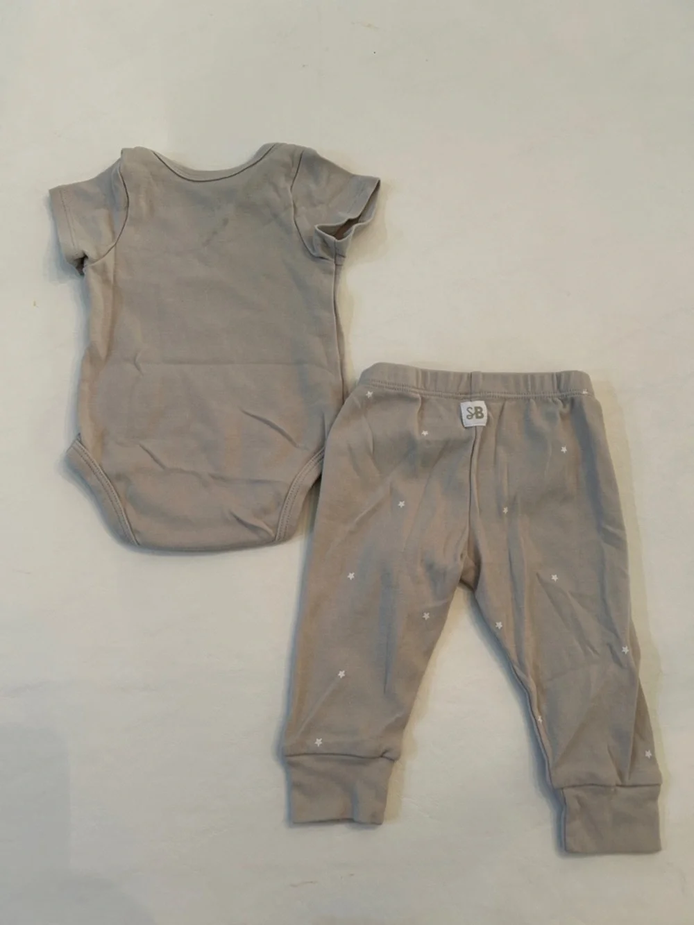 Baby Bodysuit & Pants Set - "an answered prayer" - Picture 3 of 5